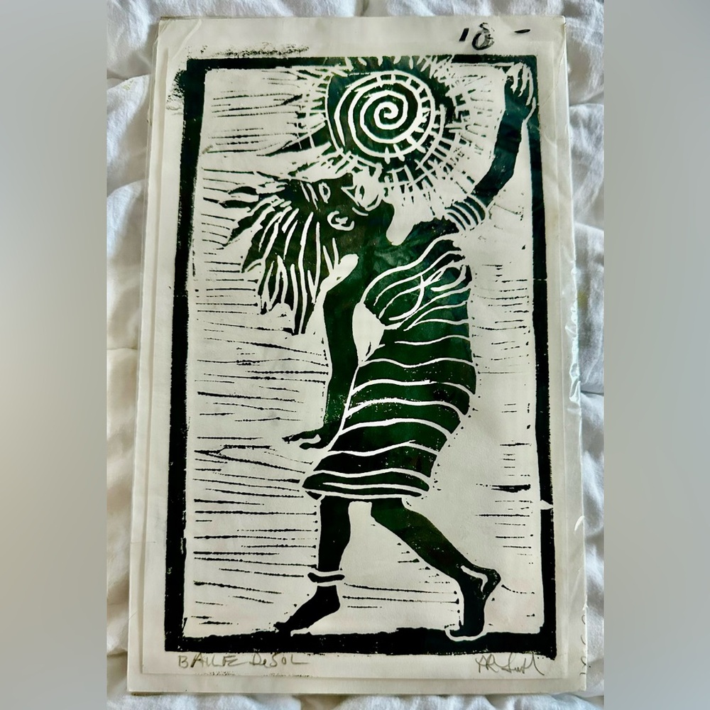 Artistic Black and White Print